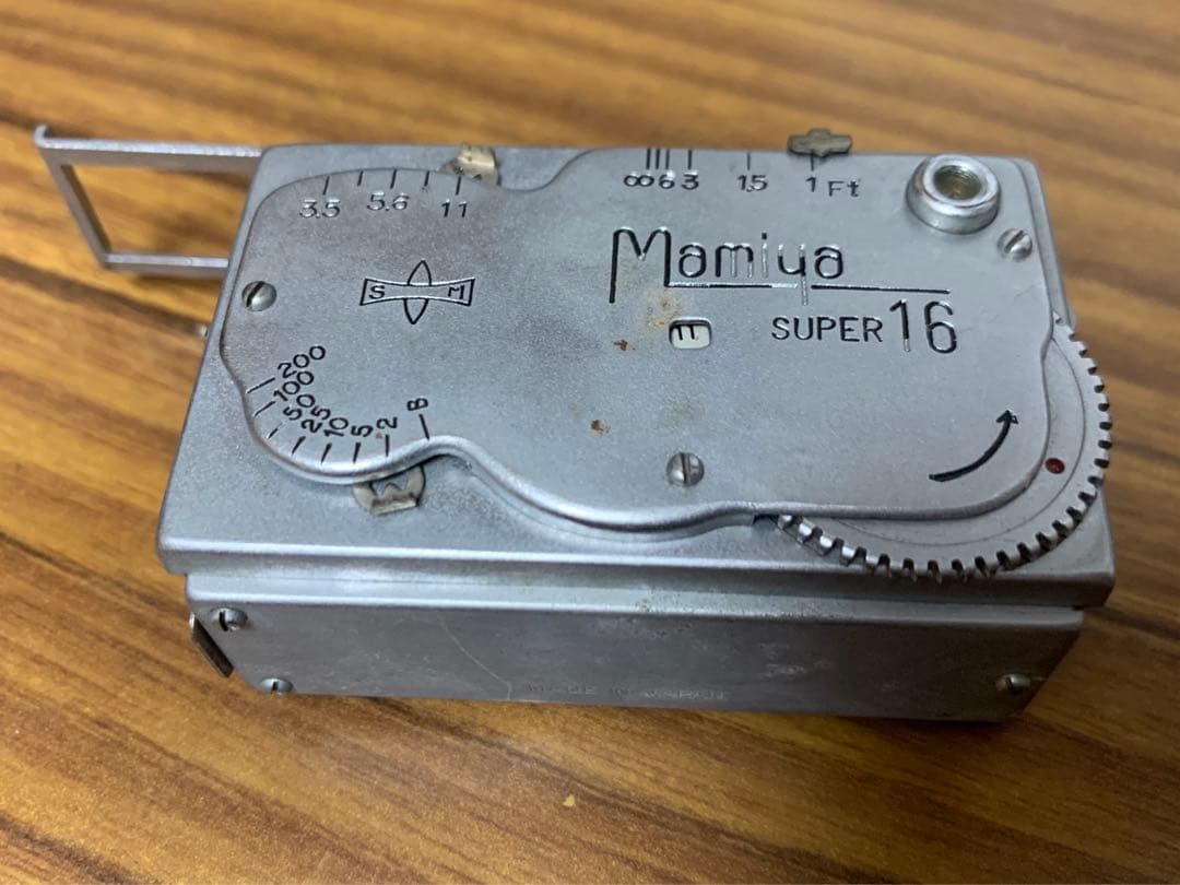【希少】 16ミリフィルムカメラ MAMIYA-16 Super