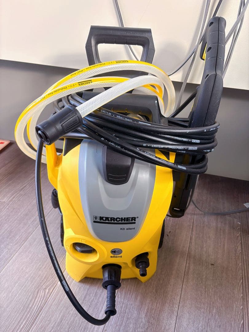【美品】KARCHER K3 silent サイレント 高圧洗浄機本体 60Hz