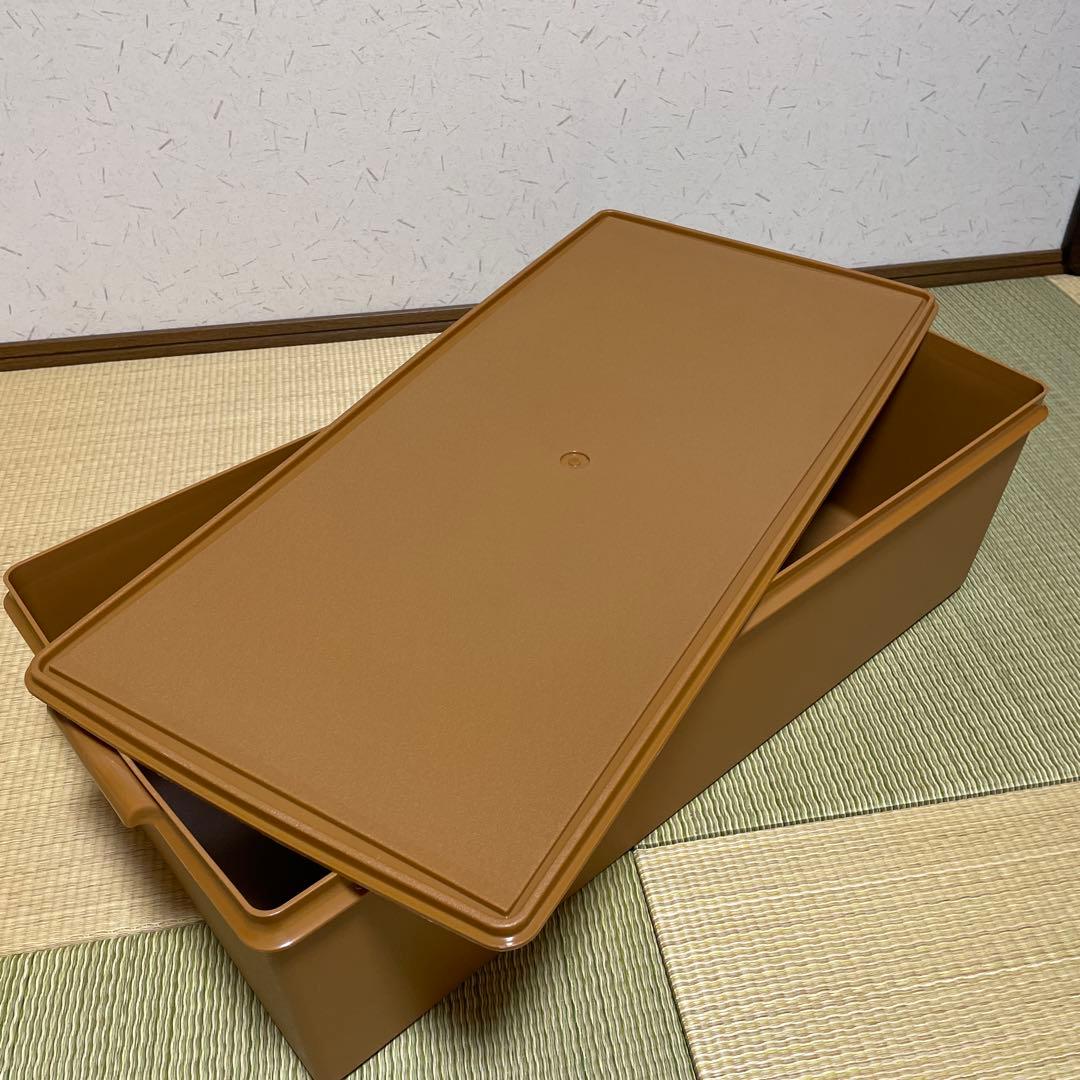 タッパーウェア　ロングスーパーケース深型　2個