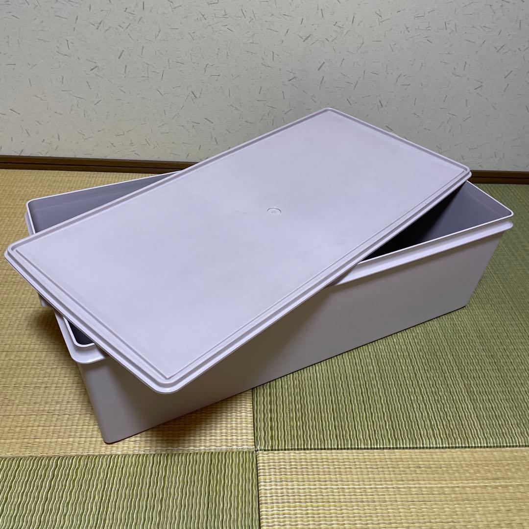 タッパーウェア　ロングスーパーケース深型　2個