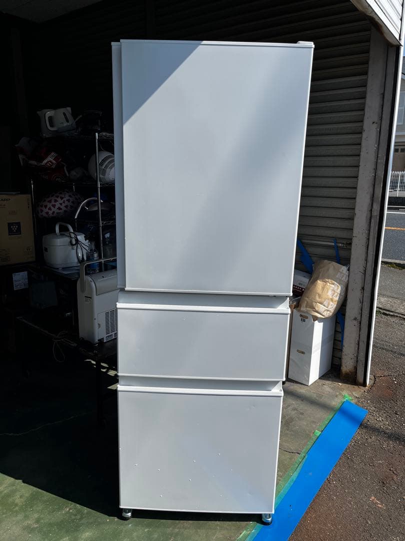 美品！三菱　冷蔵庫MR-C33 H-W1 2023年製中古品