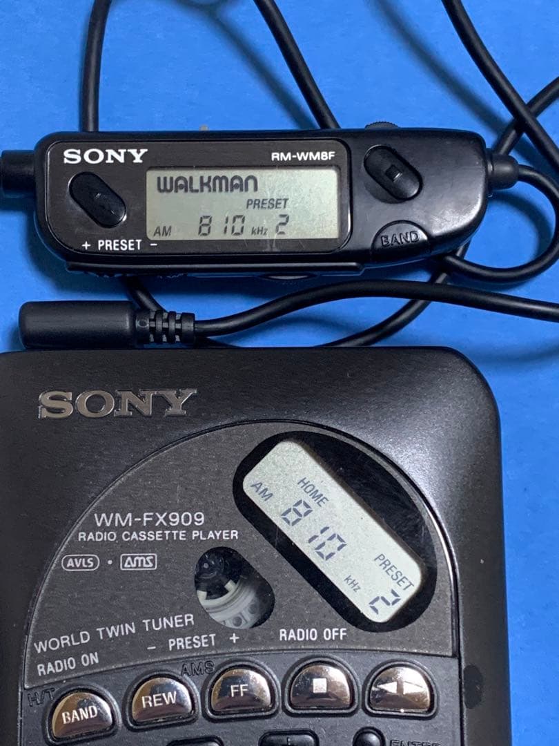 SONY ウォークマン WM-FX909 ラジオ機能付き 動作品
