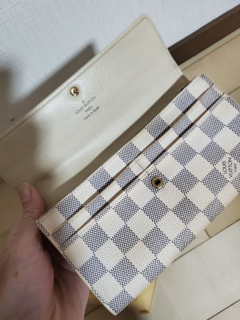 LOUIS VUITTON ダミエ・エベヌ 長財布 箱付き