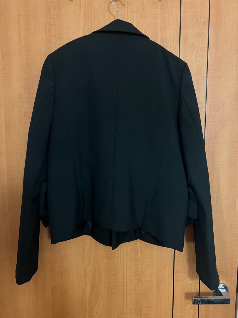 COMME des GARÇONS GIRL ブラック丸襟ジャケットS