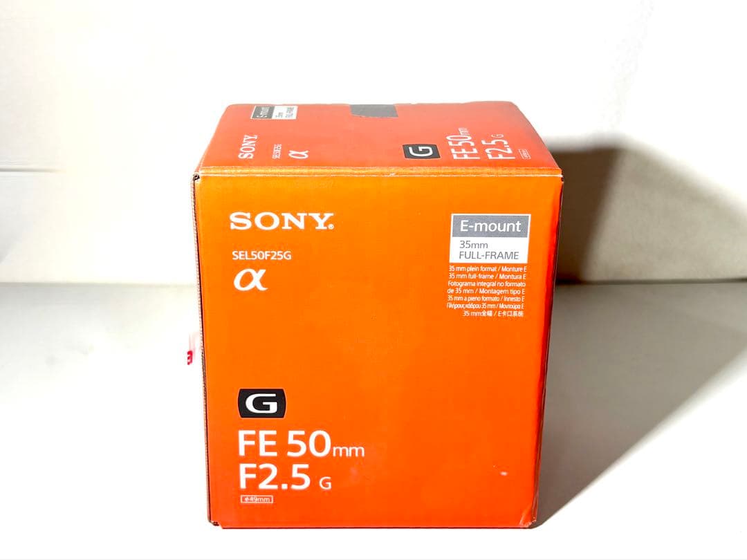 レンズ(単焦点) SONY FE50mm F2.5G