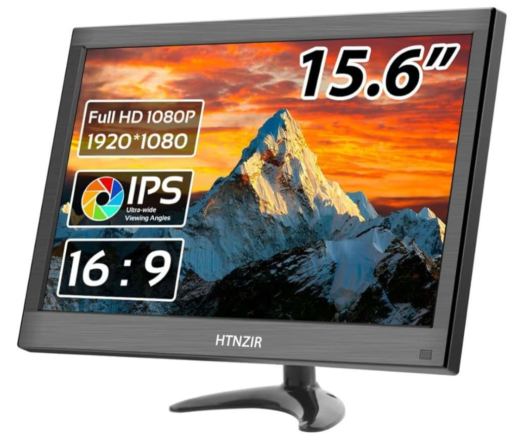 HTNZIR 15.6インチ PCモニター IPS LEDスクリーン 新品