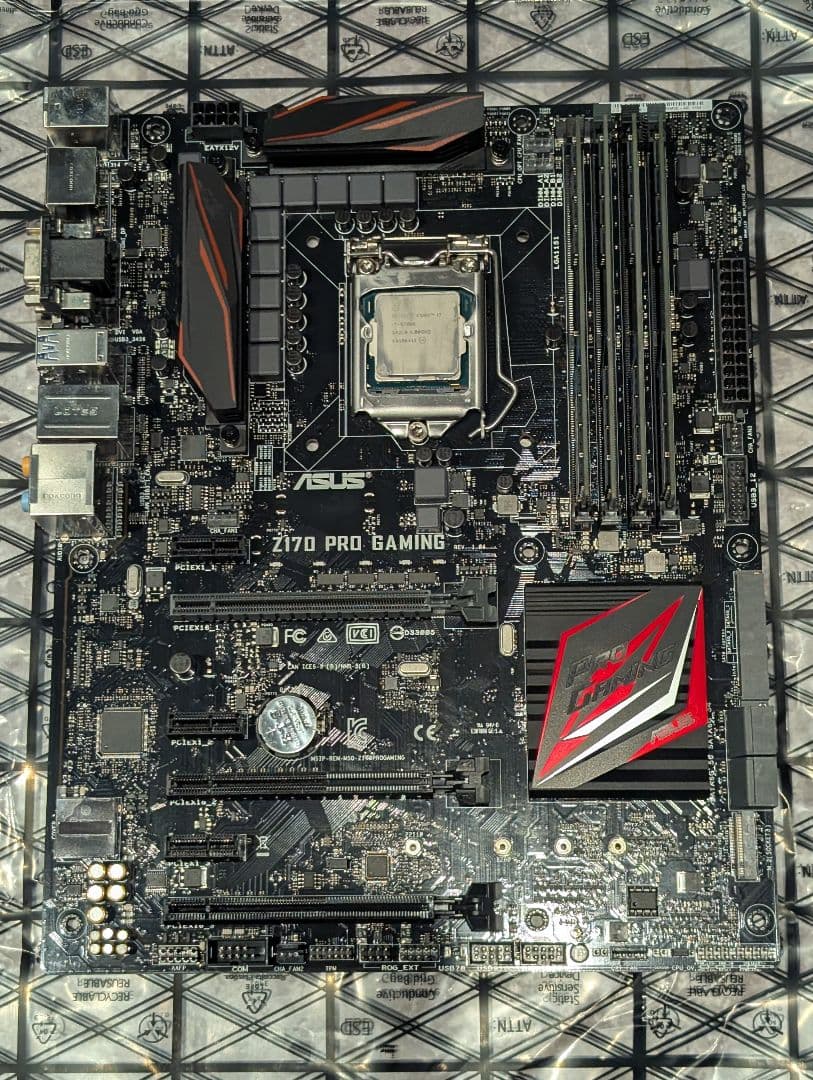 P*M様 マザボ、CPU、メモリセット