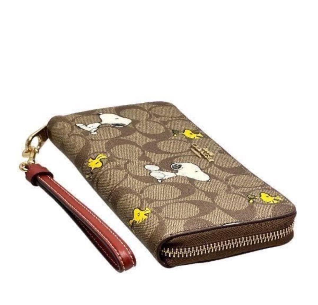 初売り　COACHコーチシグネチャー ピーナッツ スヌーピー ウッドストック