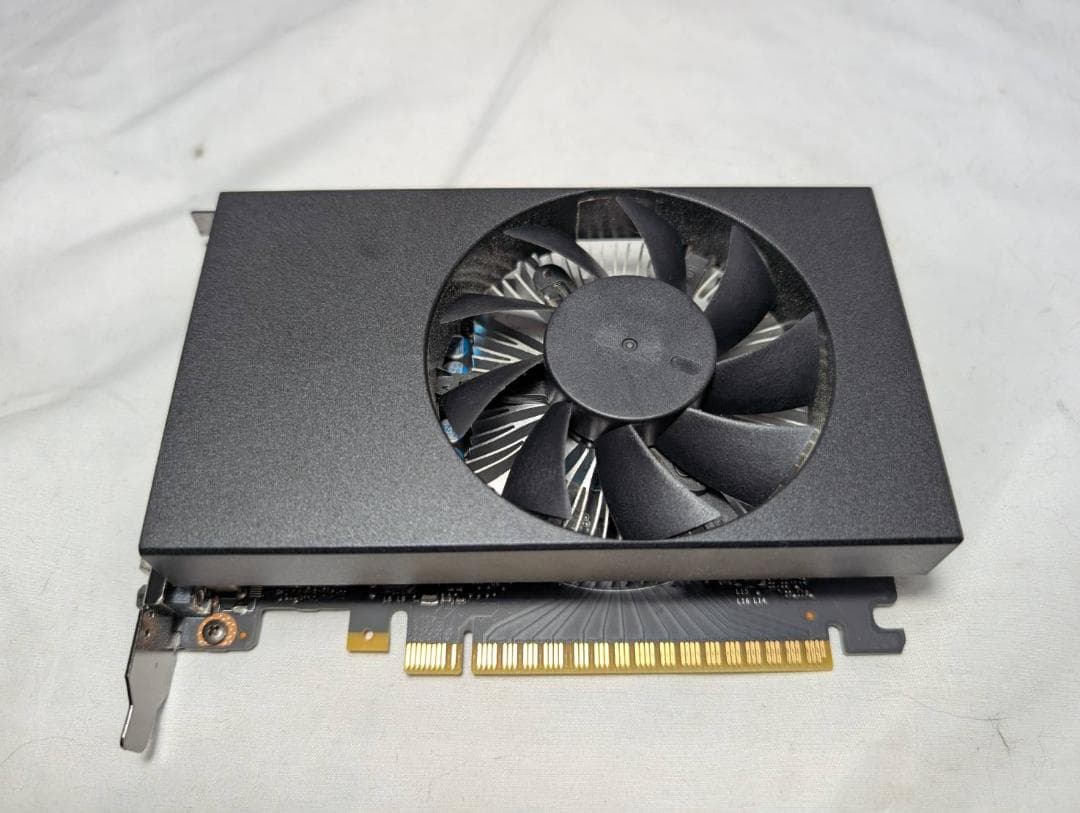 動作品 GTX1650 GDDR5 グラフィックボード 補助電源不要