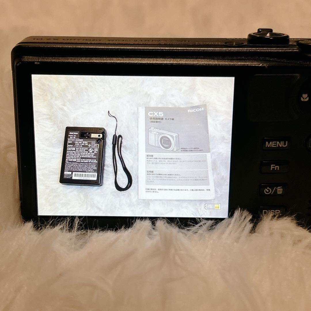 RICOH CX5 デジカメ ブラック