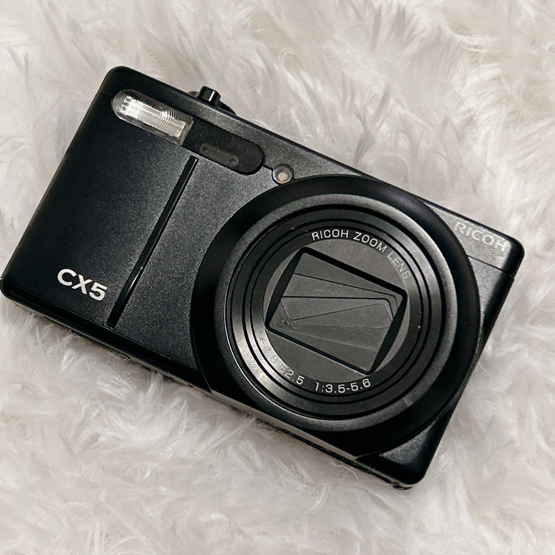 RICOH CX5 デジカメ ブラック