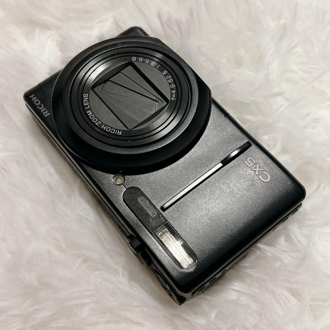 RICOH CX5 デジカメ ブラック