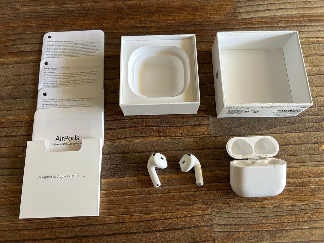 AirPods 4（エアーポッズ 4） アクティブノイズキャンセリング搭載