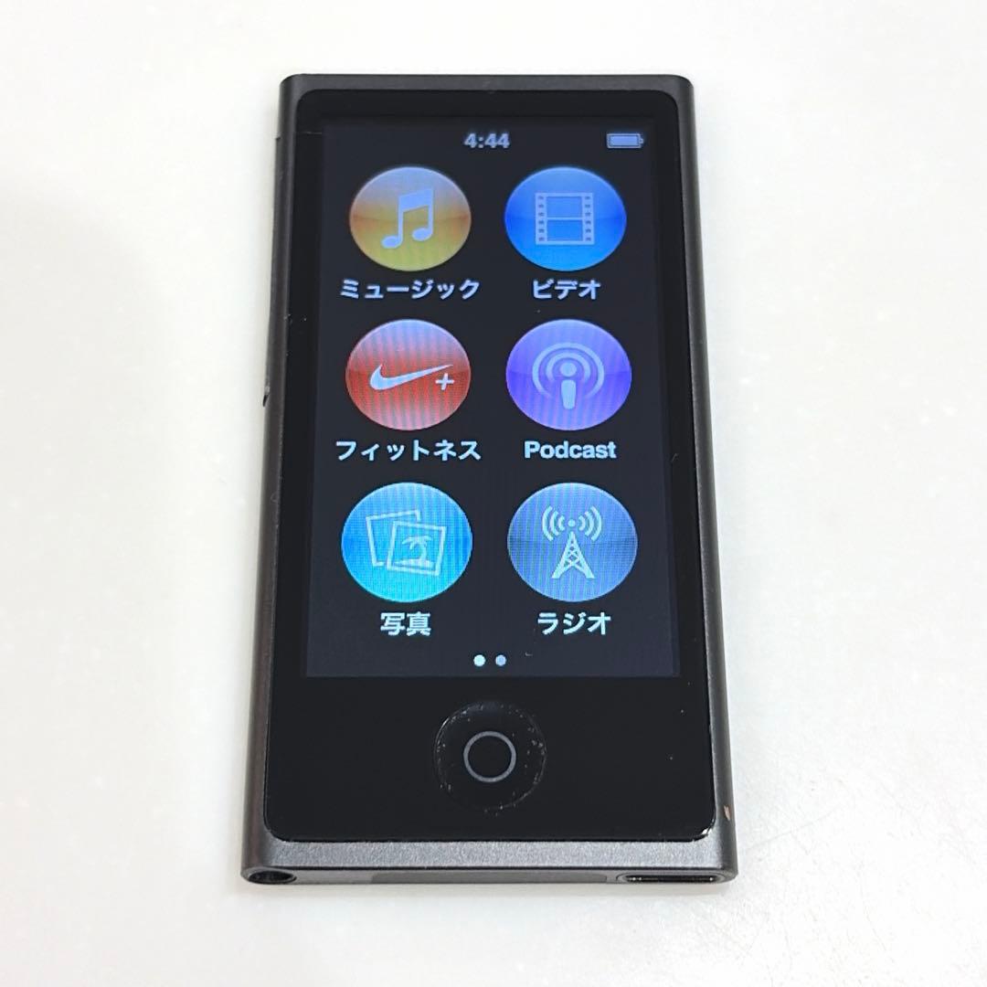 Apple iPod nano 第7世代 16GB グレー 本体
