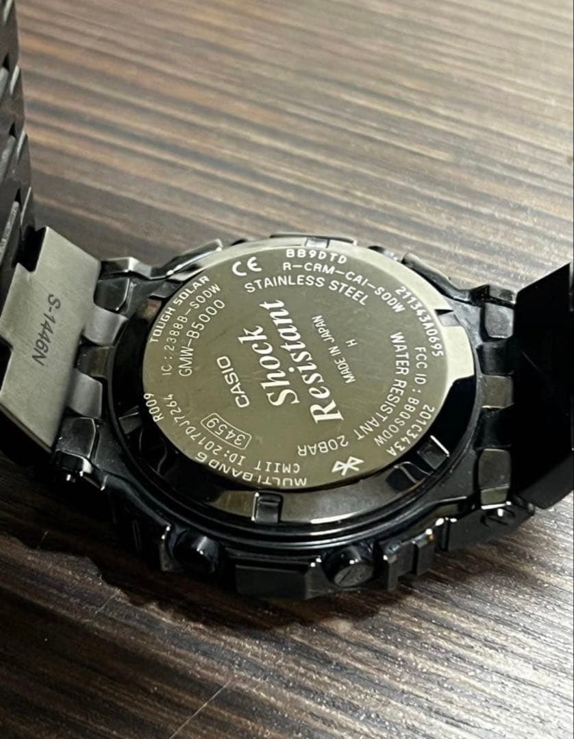 (美品)CASIO G-SHOCK GMW-B5000GD-1JF