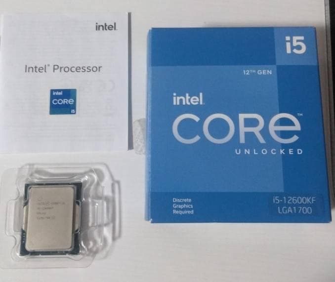 CPU Intel Core i5-12600KF 12th Gen CPU
