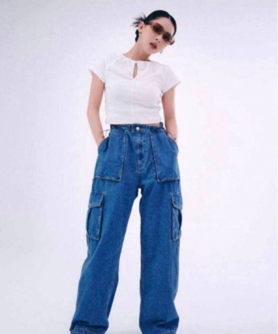 SLY MICHIXSLY ADJUST WAIST CARGO カーゴパンツ