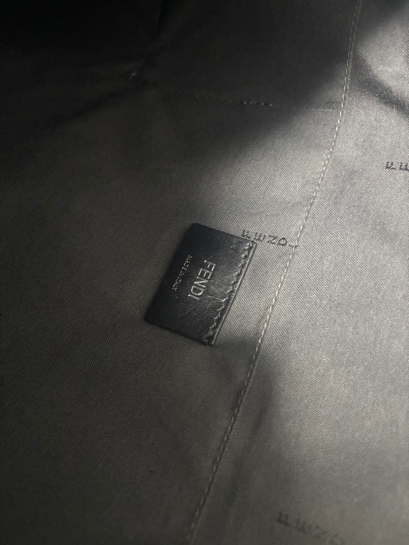 FENDI ビジネスバッグ 青