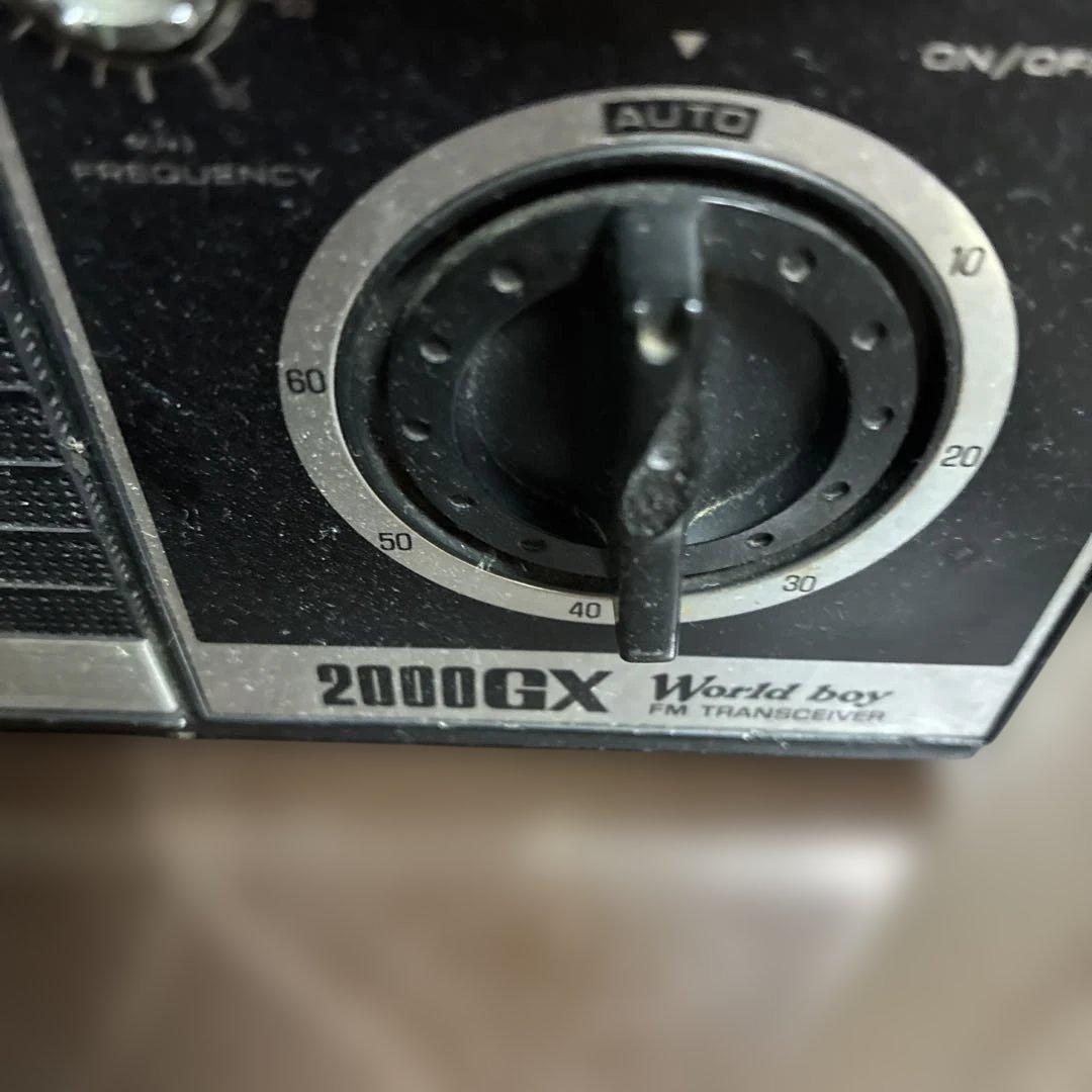 松下電器　ラジオ　RF-868D World boy 2000GX 動作品