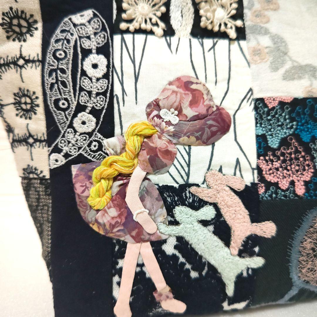 ハンドメイド　ミナペルホネン　バッグ　スーちゃん（訳あり）