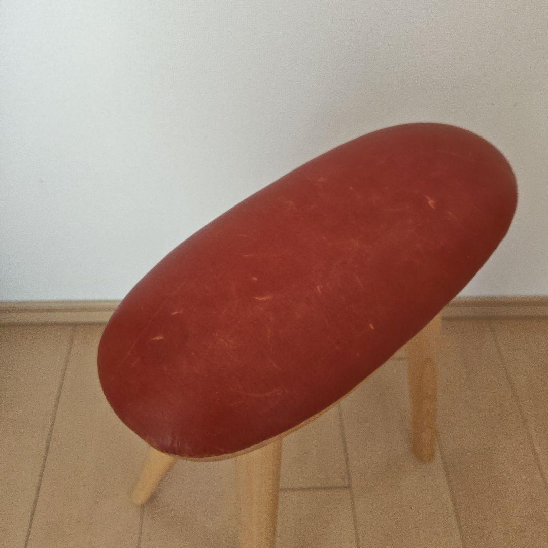 スツール ナガノインテリア工業 本革（牛革）