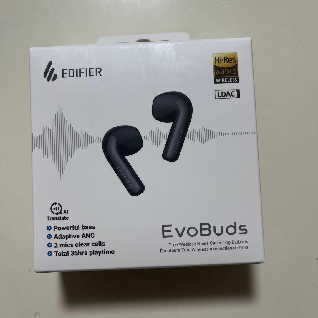 EDIFIER EvoBuds ブラック ワイヤレスイヤホン