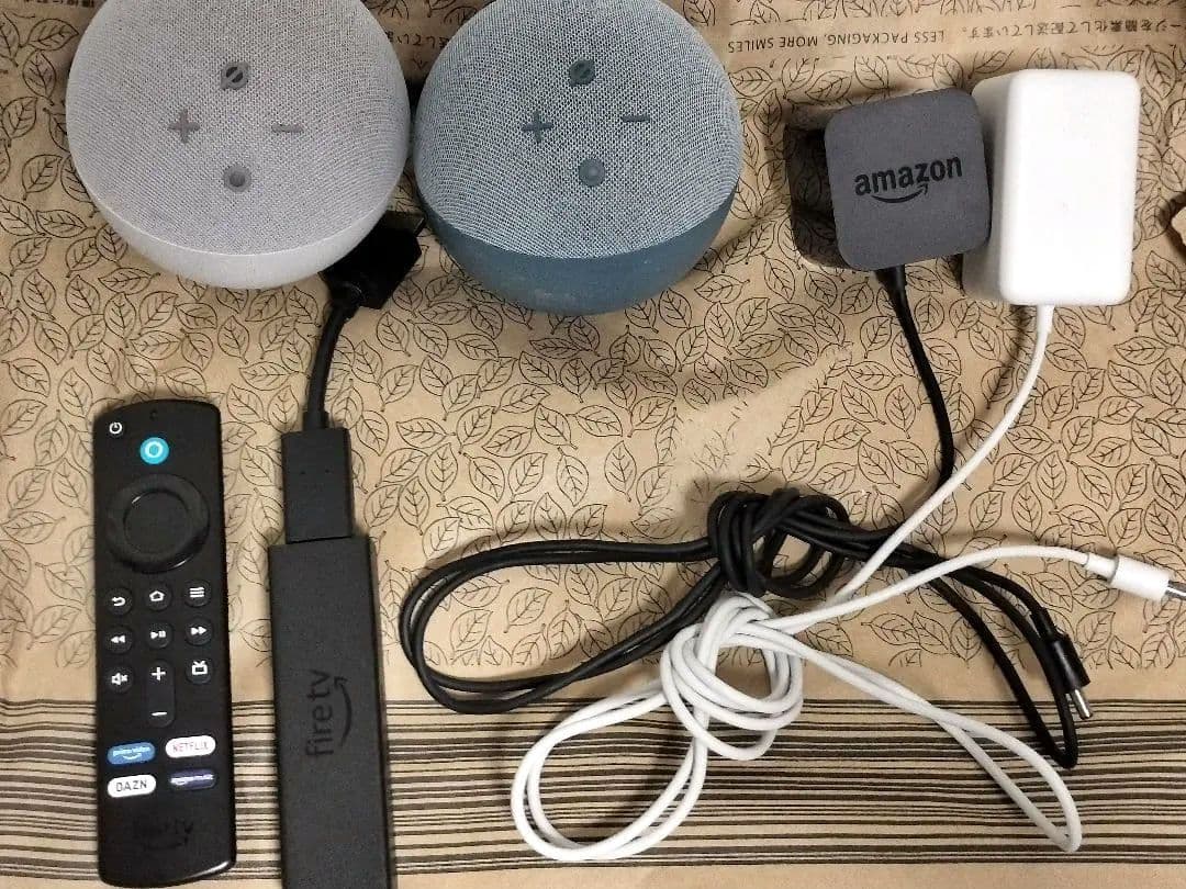 格安早いもの勝ち！ Echo dot 2台+Fire TV 4K MAXセット