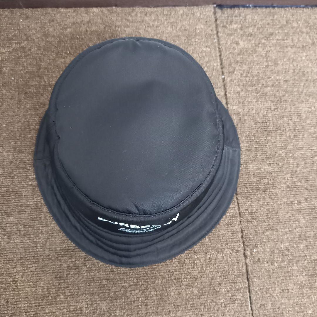 ざっきー☆ BURBERRY バケットハット ブラック ナイロン XSサイ