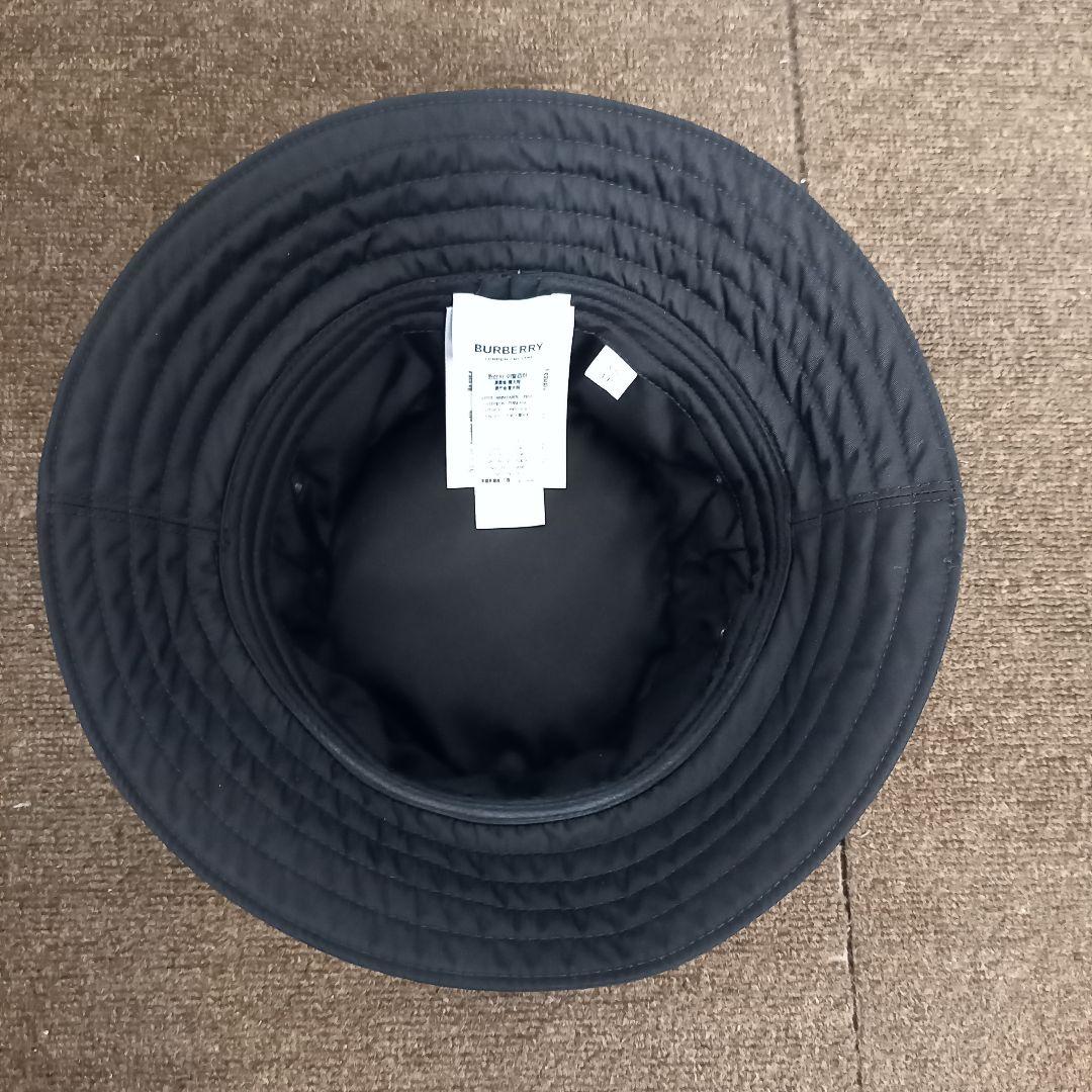 ざっきー☆ BURBERRY バケットハット ブラック ナイロン XSサイ