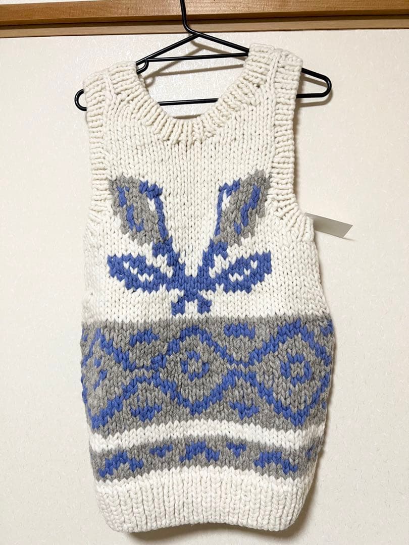 Rhodolirion エプロン ニットベスト ロドリリオン