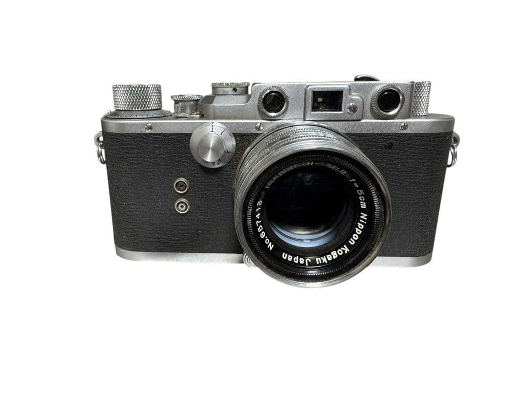 Nicca 3-S レンジファインダーカメラ　NIKKOR HC 50mm F2