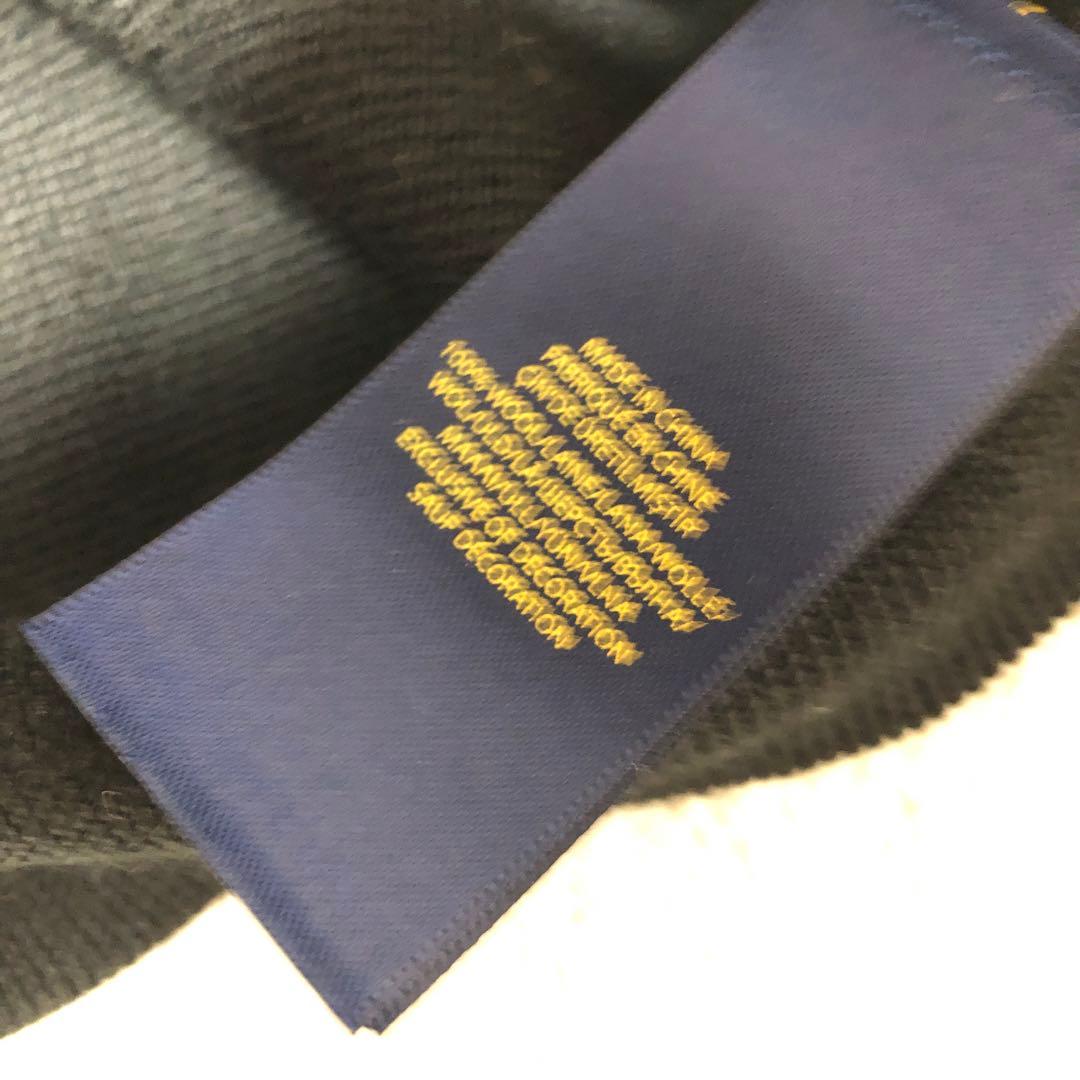 ラルフローレン　ハーフジップ　ウールニット　ビッグポニー刺繍ロゴ　XL18-20