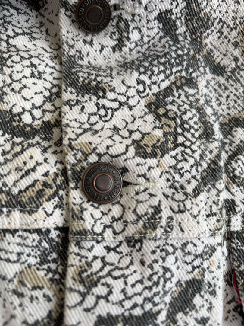 17AW Supreme × Levi's デニム ジャケット