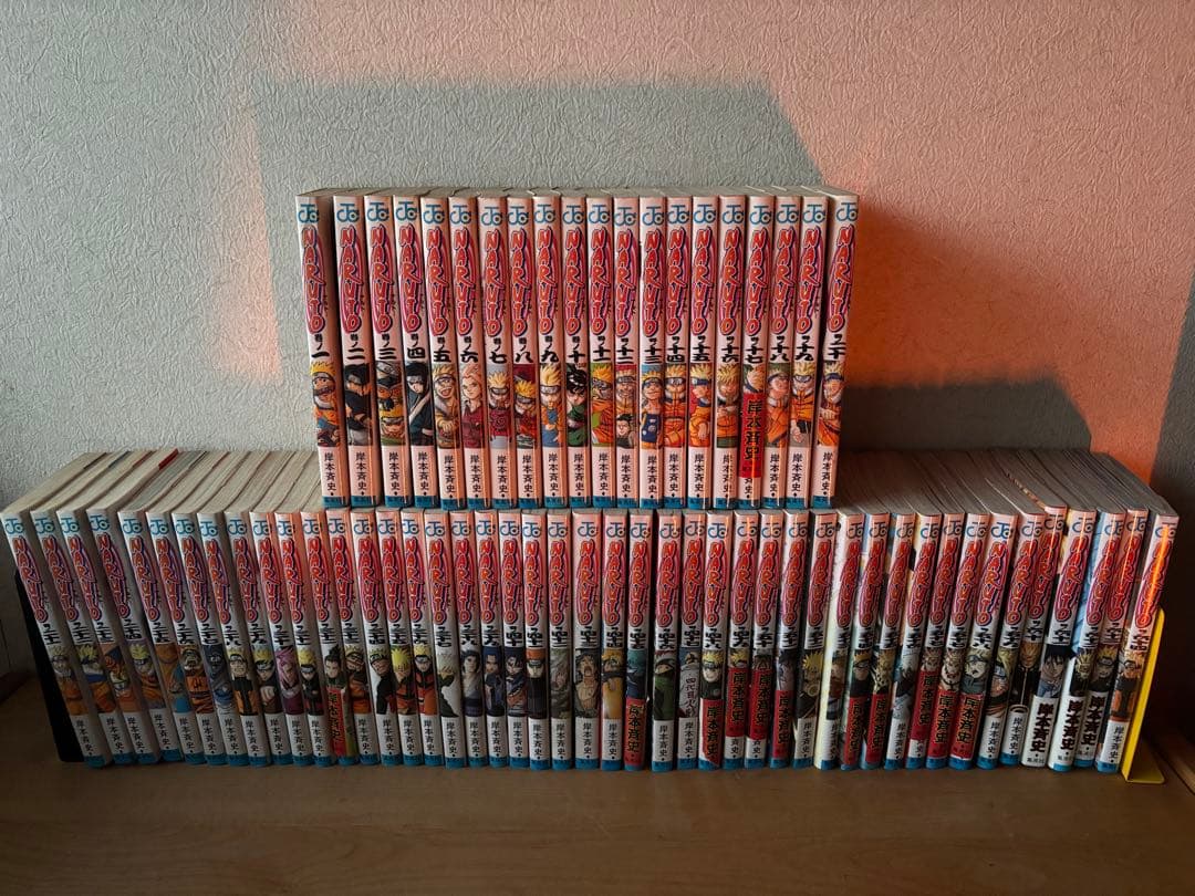 NARUTO 岸本斉史著 日本語版　1〜64