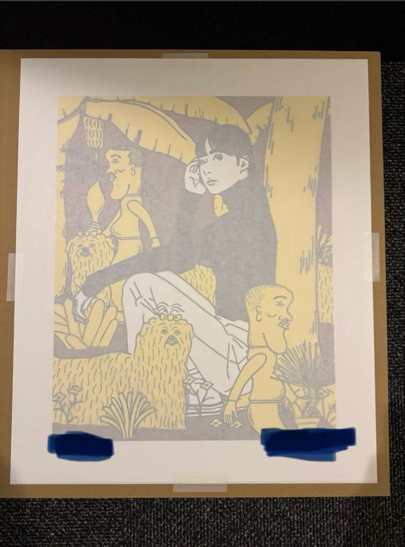 【実物あり】【即発送】 kyne untitled 2024 シルクスクリーン