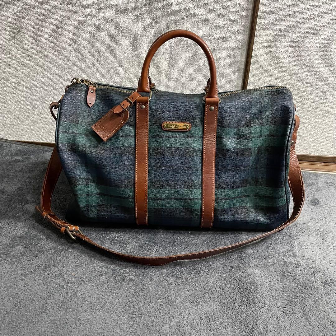 POLO Ralph Lauren ラルフローレン ボストンバッグ　チェック