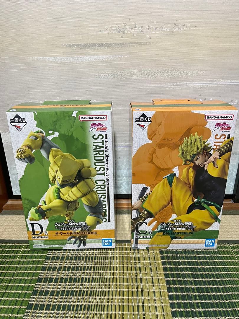 一番くじ　ジョジョの奇妙な冒険　C賞　DIO D賞　ザ・ワールド　フィギュア
