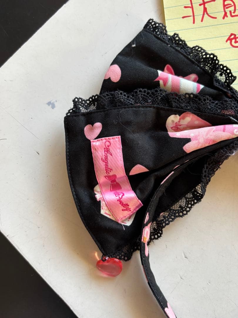 Angelicって／子鹿のミルキーちゃん　美品カチューシャ黒色①