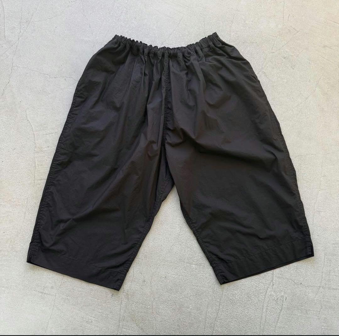 く*ま様 ガーメントダイタイプライターハーフゴムパンツ