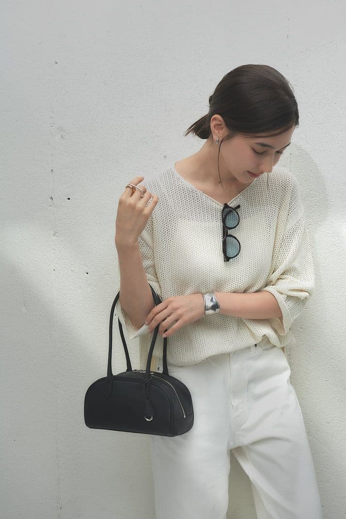 【未使用】LOVSTTOKYOAppleHalf-MoonBostonBag