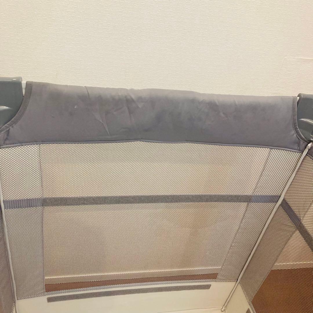 Aprica ベビーベッド　ココネルエアー　グレーベアー