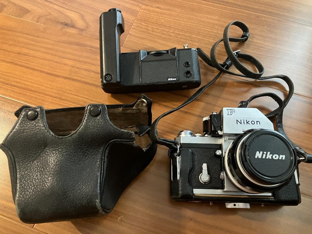 【ジャンク】Nikon F 一眼レフカメラ Nikkorレンズ付き