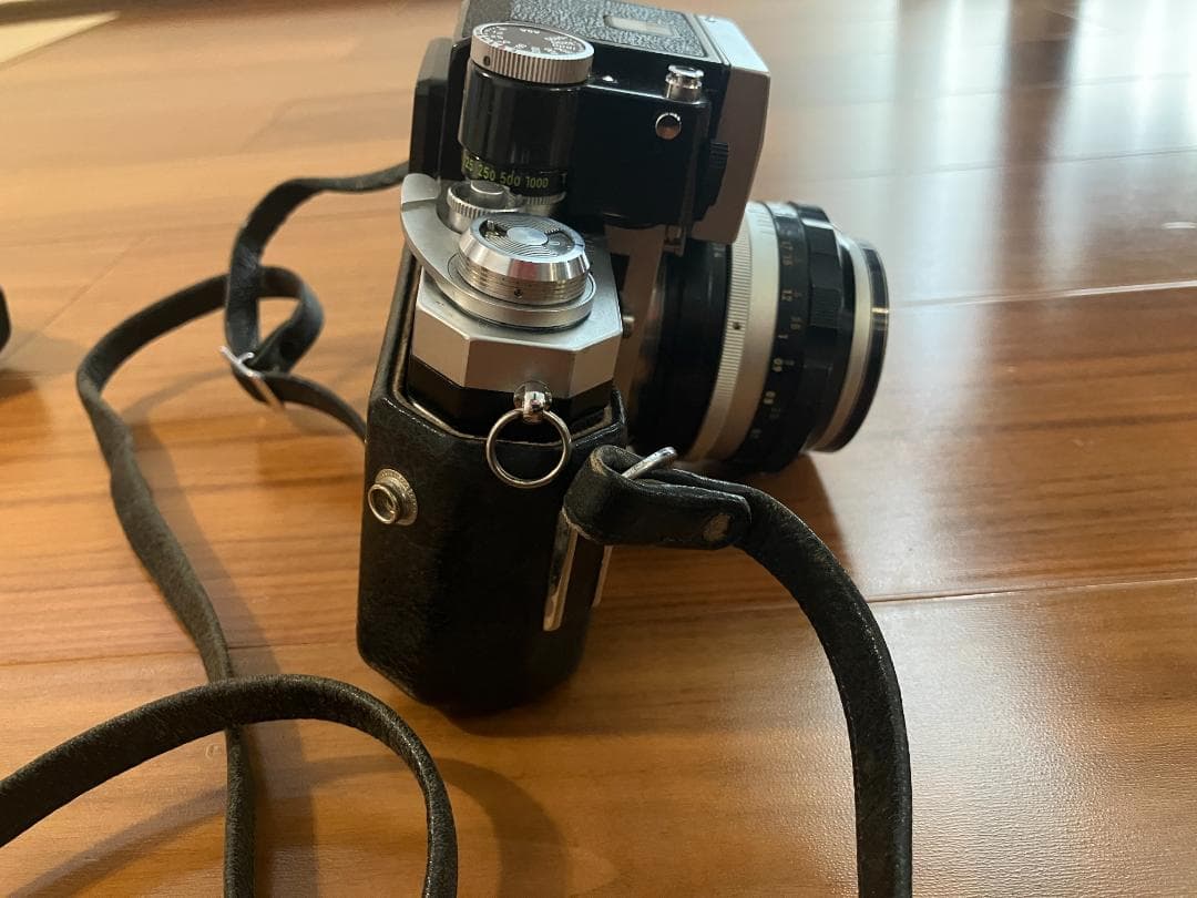 【ジャンク】Nikon F 一眼レフカメラ Nikkorレンズ付き