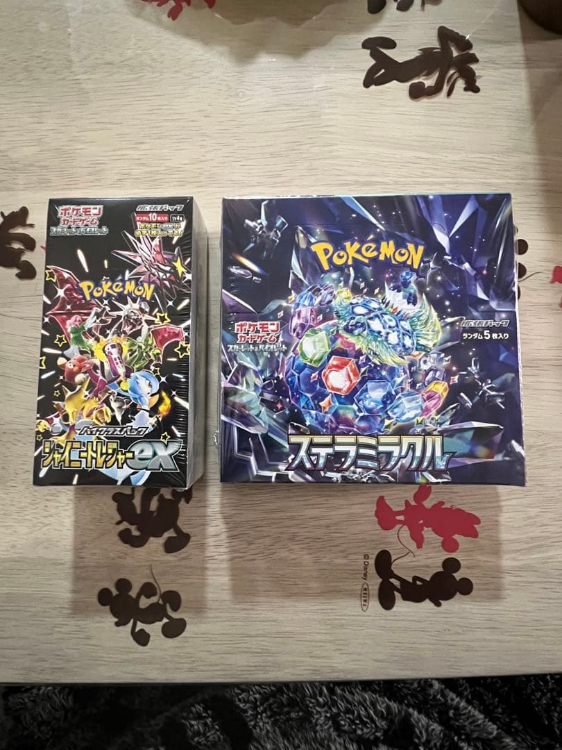 ポケモンカードゲーム シャイニートレジャーex、ステラミラクルboxシュリンク付