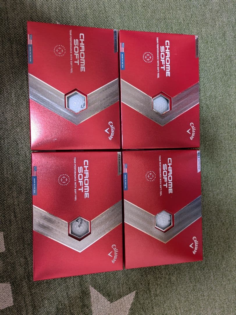 Callaway Chrome Soft ゴルフボール 4ダースまとめ売り