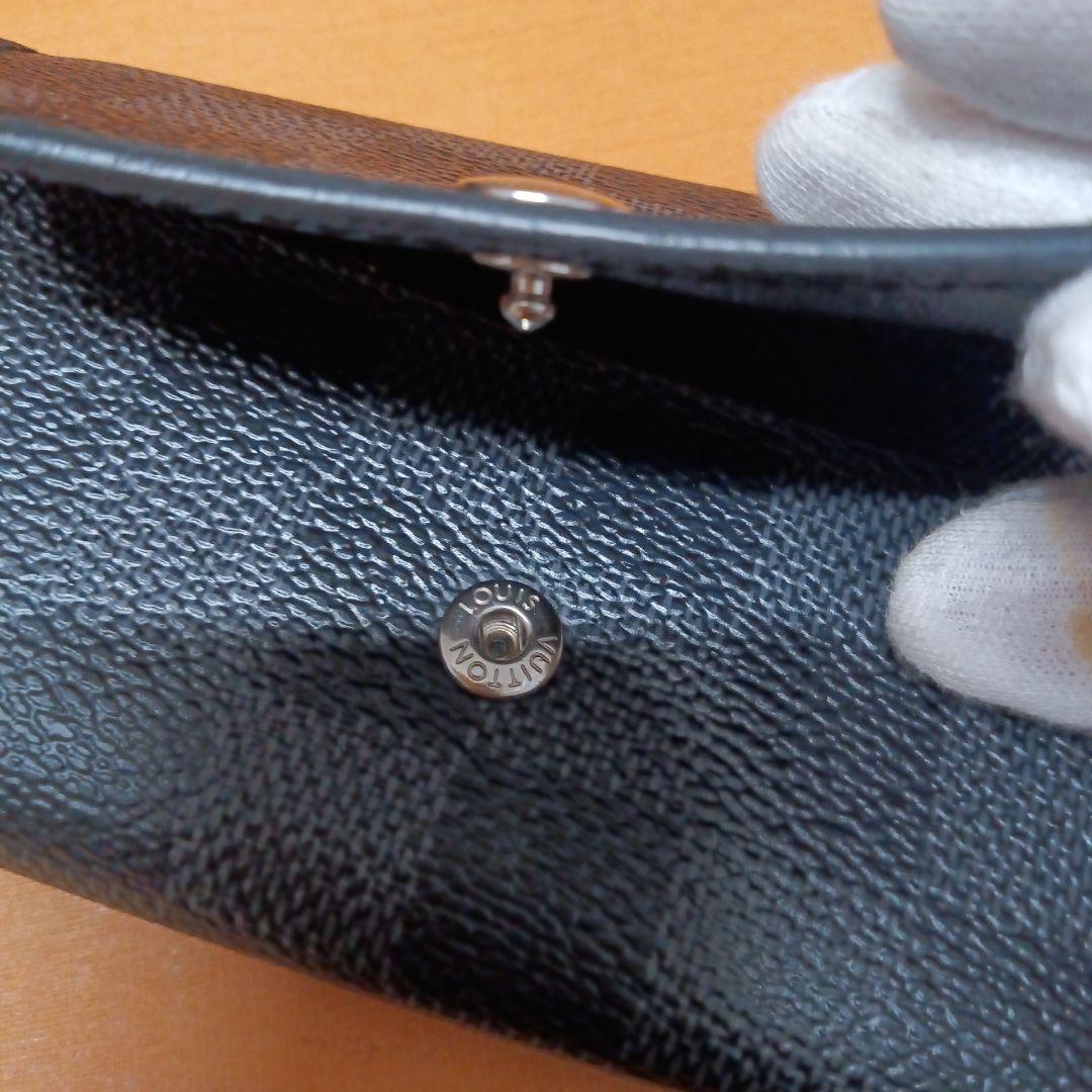 ルイ・ヴィトン。美品ダミエグラフィット、ミルテックレ6連キーケース