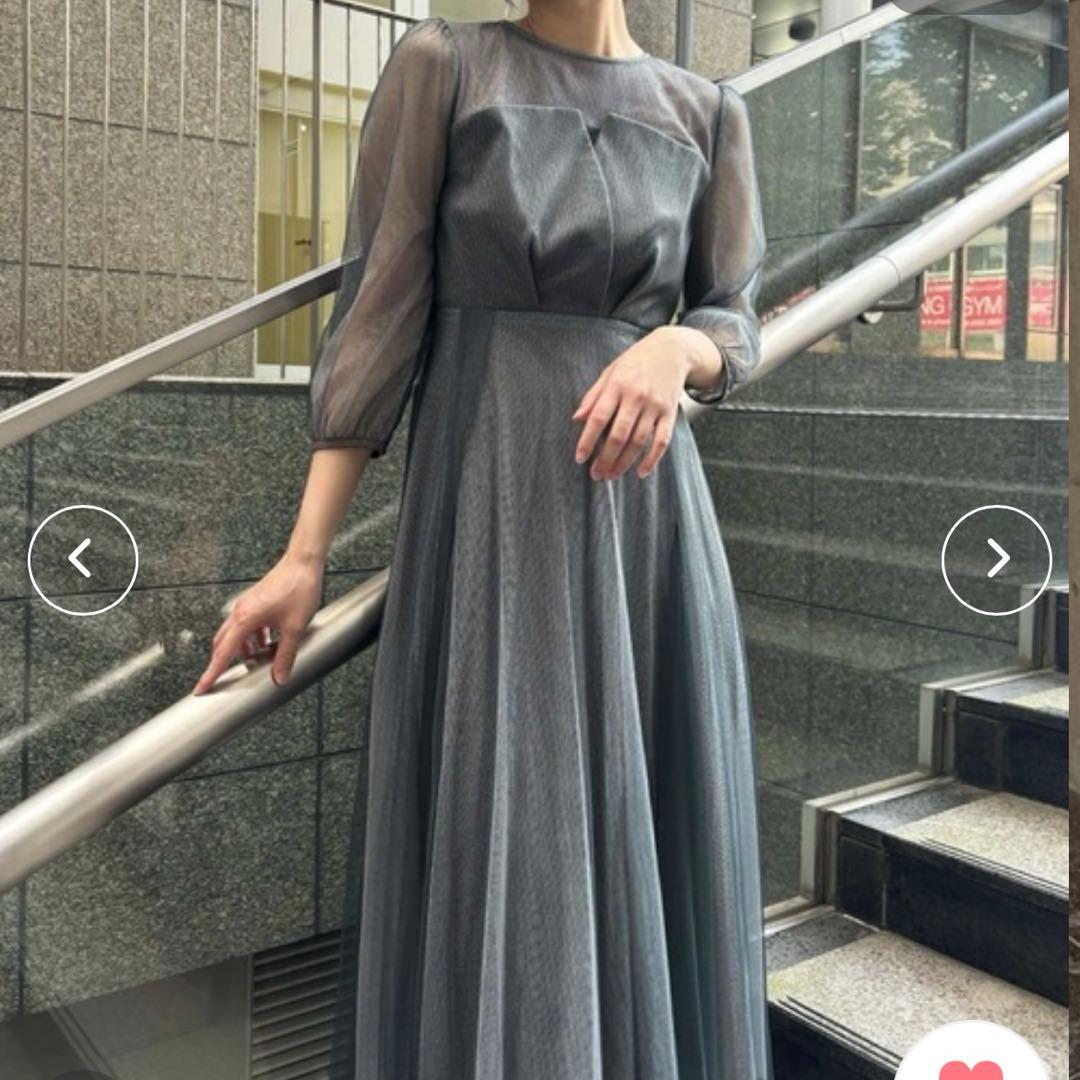 たっぴー 様DorryDoll ビスチェ風トップス ラメチュールワンピースドレス