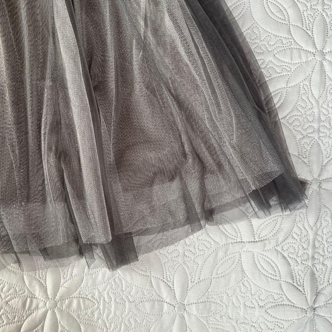 たっぴー 様DorryDoll ビスチェ風トップス ラメチュールワンピースドレス