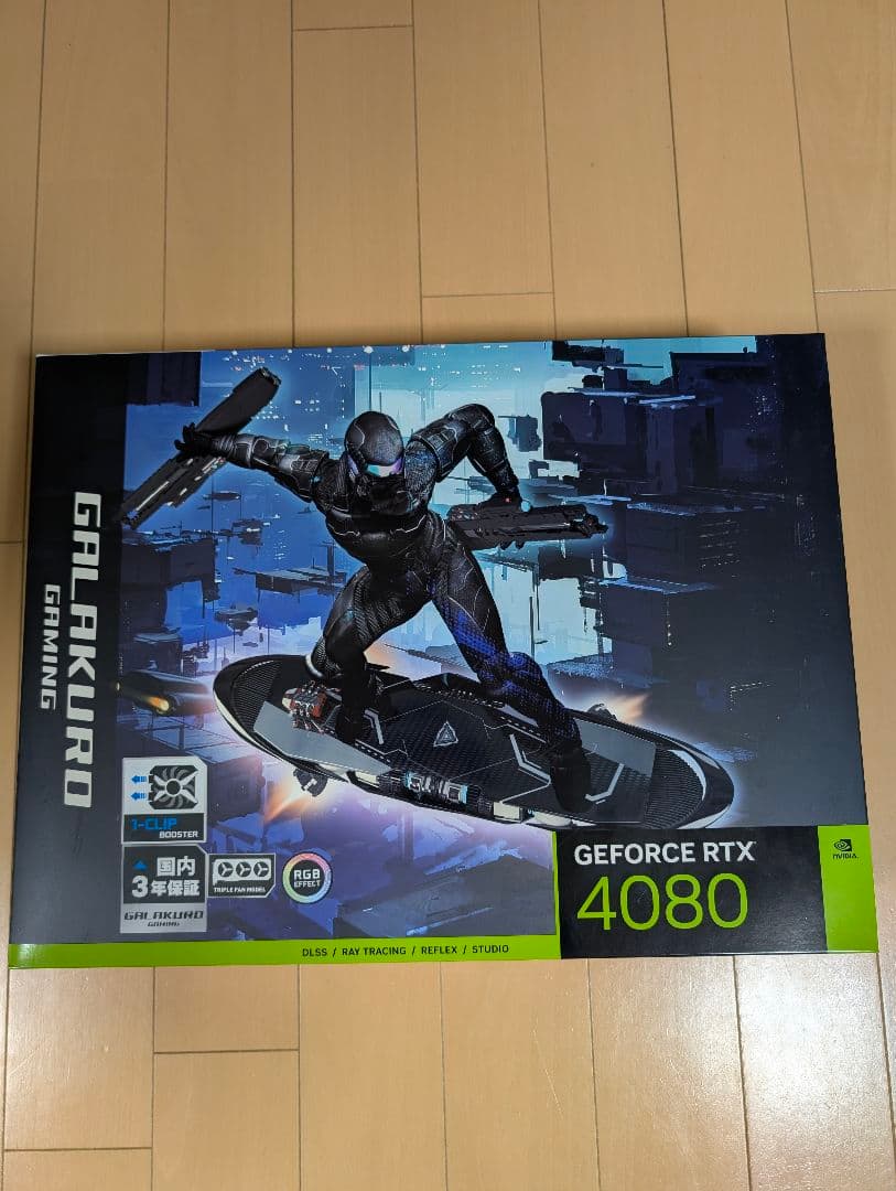 GALAKURO GeForce RTX 4080 グラフィックボード