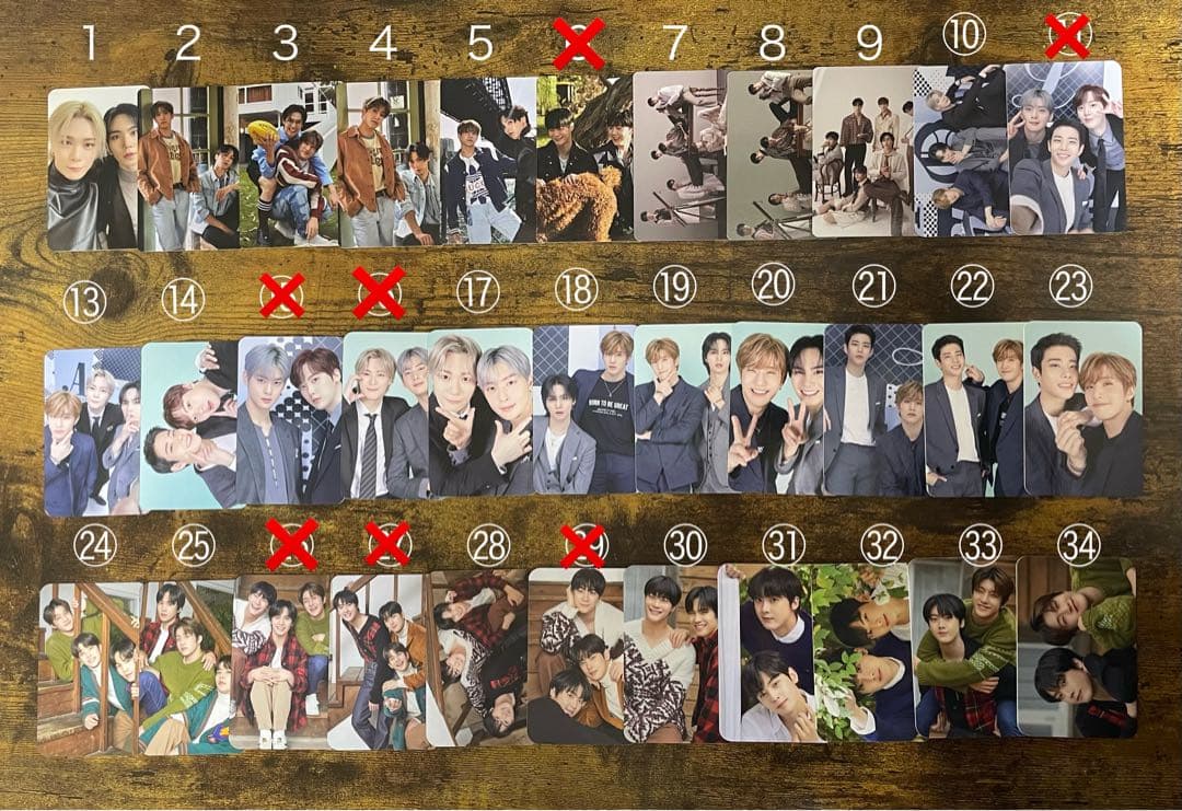 ASTRO ユニット トレカ MJ ジンジン チャウヌ ムンビン ラキ ユンサナ